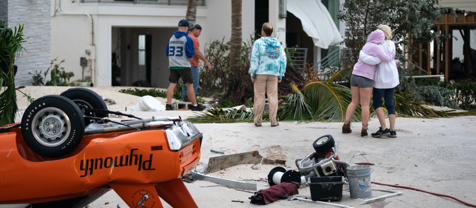 Destrozos causados en Florida por el huracán Ian