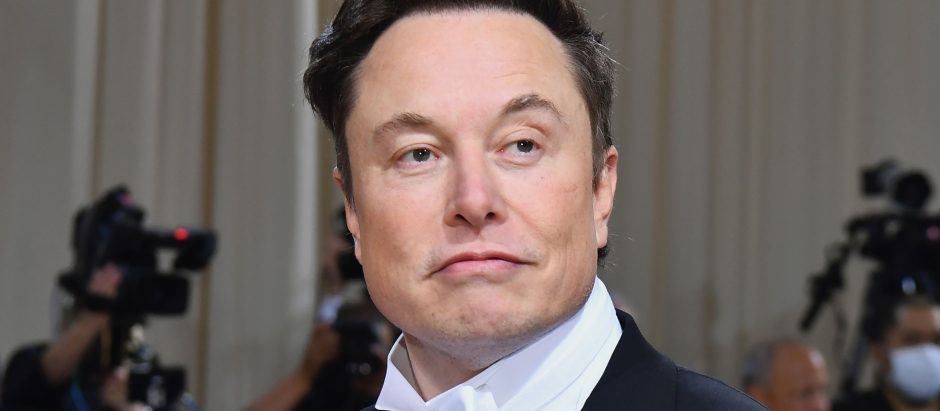 El multimillonario Elon Musk durante la Gala MET de Nueva York de 2022
