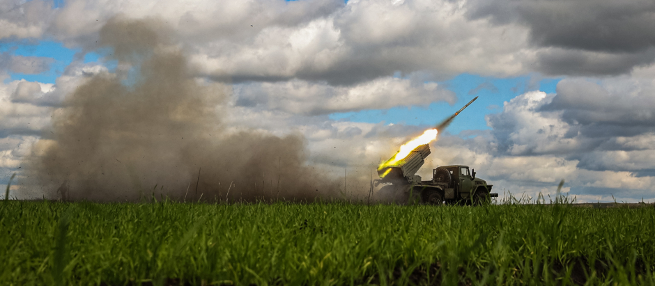 Sistema lanzacohetes Grad ucraniano