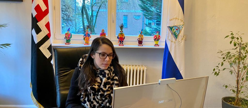 Zoila Müller embajadora del régimen de Daniel Ortega ante la Unión Europea
