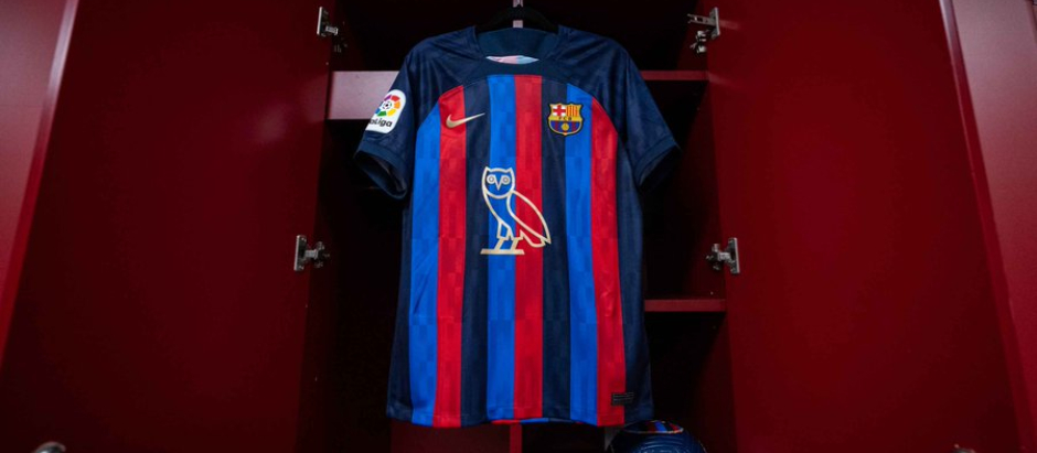 Esta es la camiseta con la que el Barcelona jugará El Clásico de este domingo