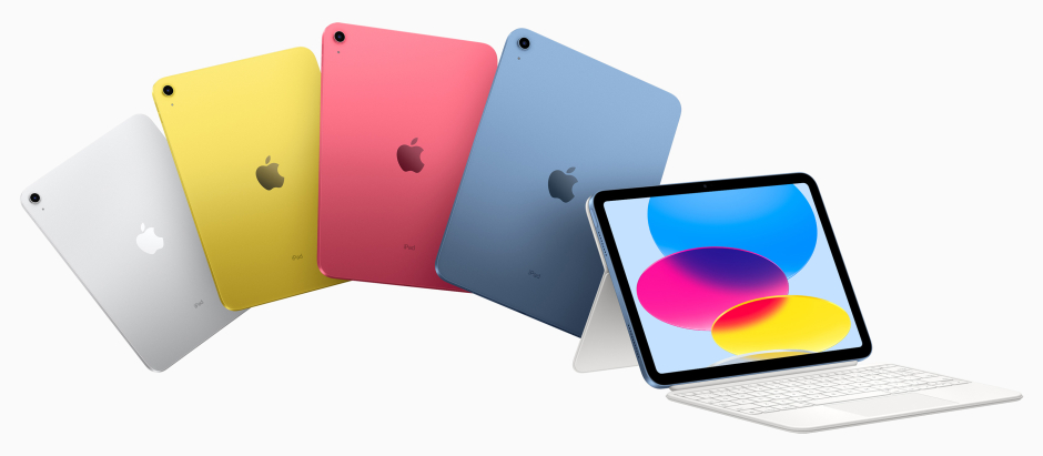 Los nuevos iPad de 10ª generación se presentan en nuevos colores y con usb-c