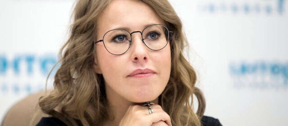 Ksenia Sobchak, periodista y ahijada de Vladimir Putin