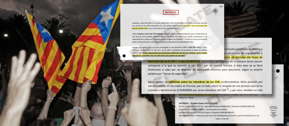 El informe de la Guardia Civil sobre el CNI catalán