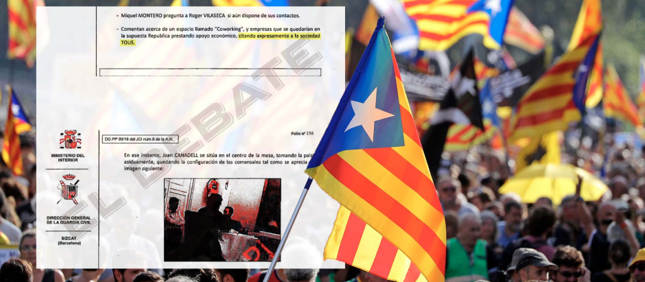 El informe de la Guardia Civil sobre el CNI catalán