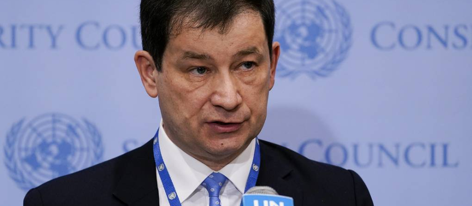 Primer Representante Permanente Adjunto de Rusia ante la ONU Dmitry Polyansky