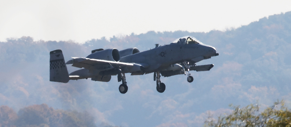 A-10 Thunderbolt EEUU Corea del Sur