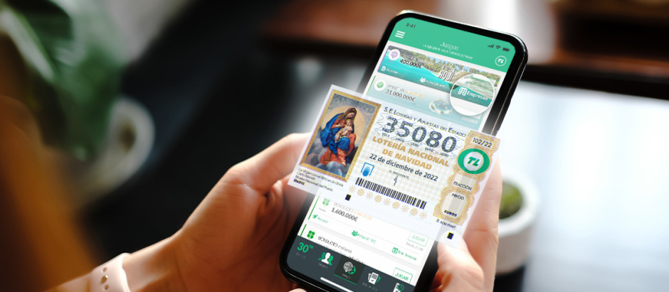 TuLotero es una de las aplicaciones mejor valoradas para comprar Lotería de Navidad 2022