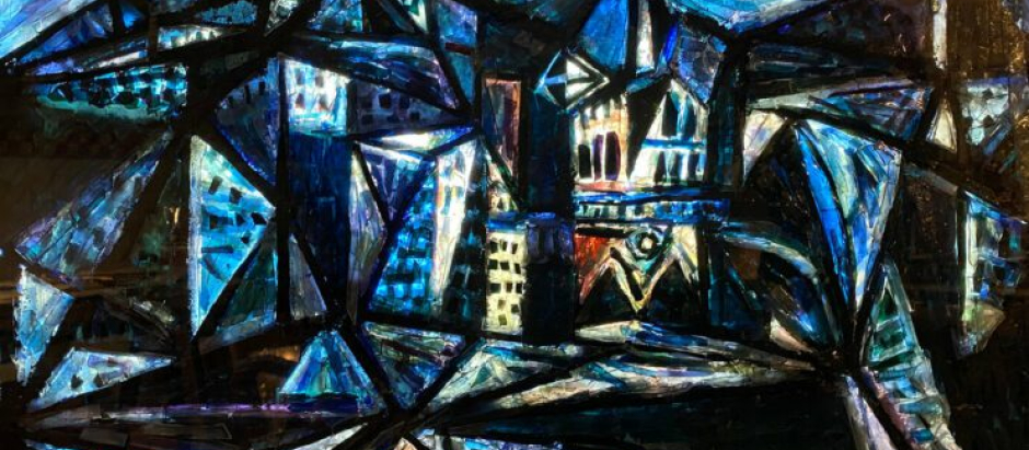 El cuadro 'Paris Notre Dame', de Picasso', que se subasta el sábado en Nueva York