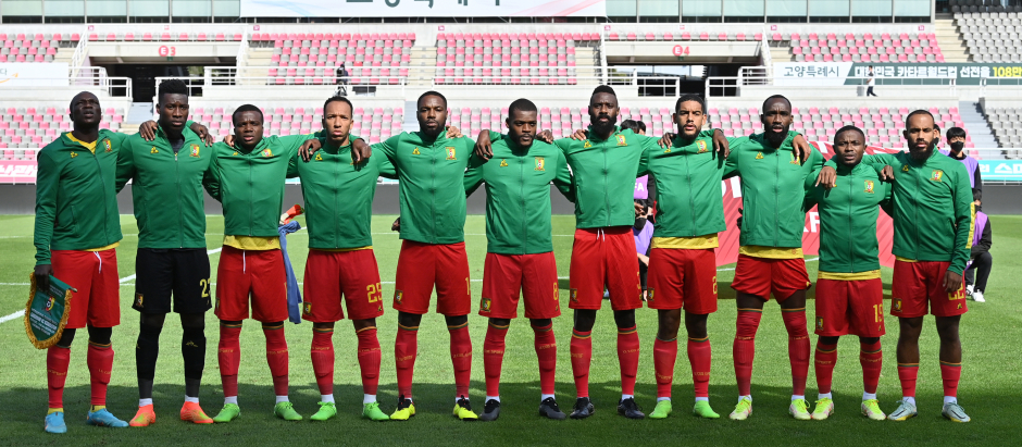 Once titular de Camerún en uno de sus últimos encuentros
