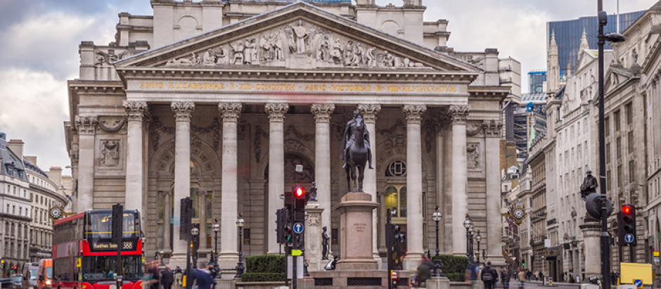 El origen de la Bolsa de Londres se remonta al 1570, lo que le convierte en una de las más antiguas del mundo