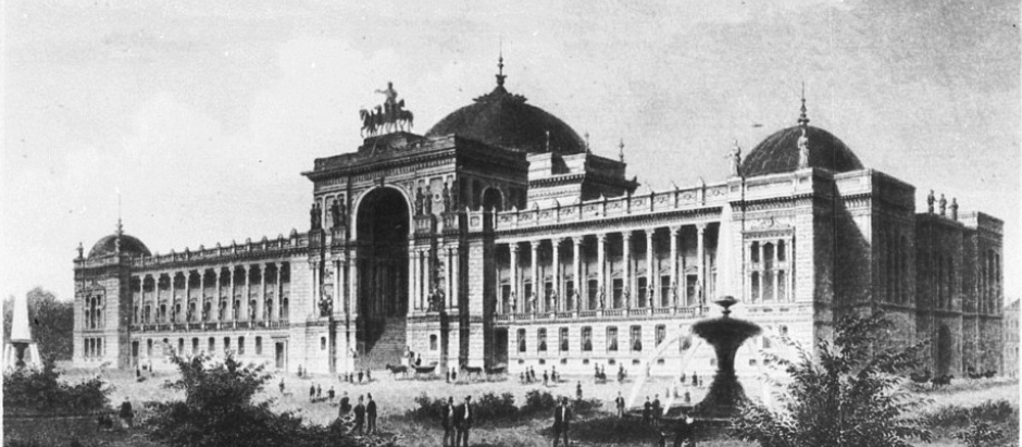 Boceto del Reichstag de 1872