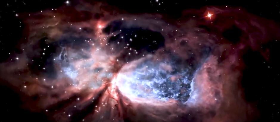 Imagen de una galaxia captada por el telescopio Webb
