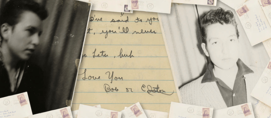 Las cartas más íntimas de Bob Dylan, subastadas por 700.000 dólares