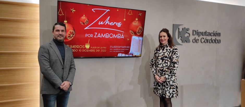 La vicepresidenta del Patronato Provincial de Turismo, Inmaculada Silas, en la presentación de 'Zuheros por Zambombá'