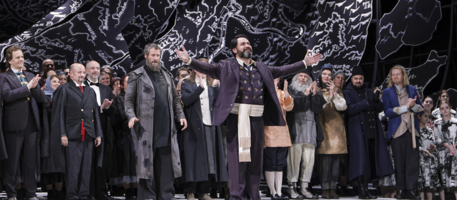 La Scala de Milán ha inaugurado su temporada con una obra rusa, el 'Boris Godunov', de Modest Musorgskij