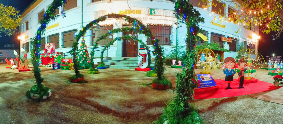 El AMPA El Calvario de Villanueva de Córdoba enciende su Navidad