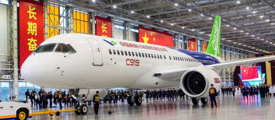 El C-919 es la apuesta china para disputar el control de los cielos a Occidente