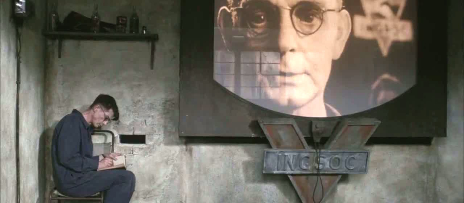 Imagen de la película '1984', basada en el libro homónimo de George Orwell
