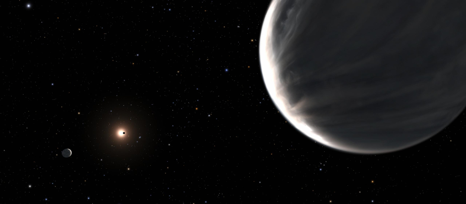 Imagen del planeta gigante Kepler-138d