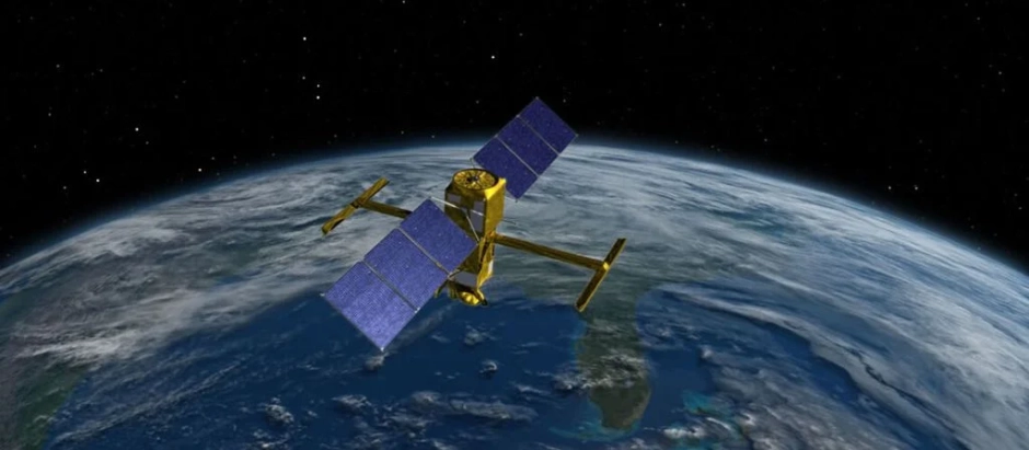 Imagen del satélite SWOT