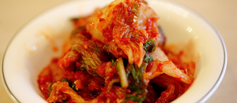 El kimchi es una comida tradicional coreana