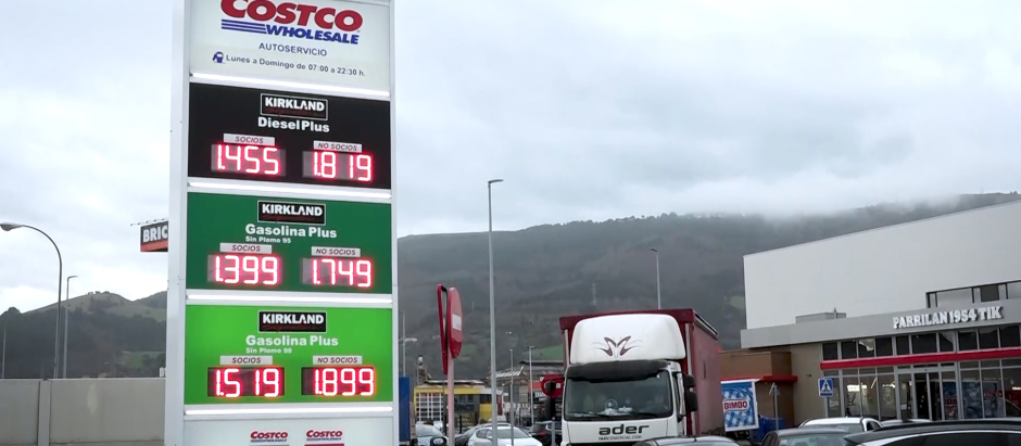 Imagen de los precios bajos en los carburantes