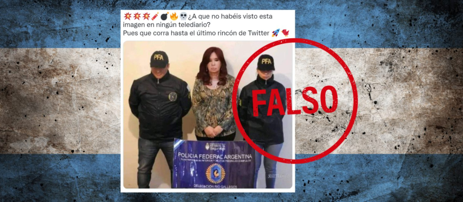 Kirchner cristina infoveritas detencion falsa