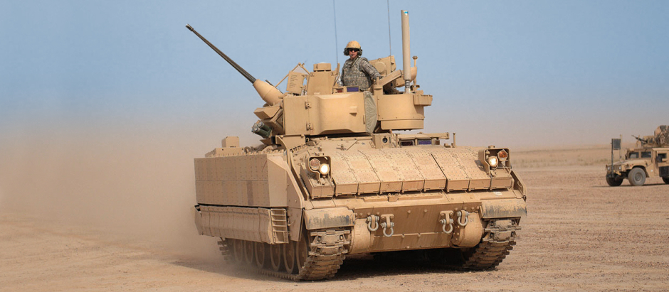 El blindado estadounidense Bradley podría ser el primer tanque de infantería en la guerra de Ucrania