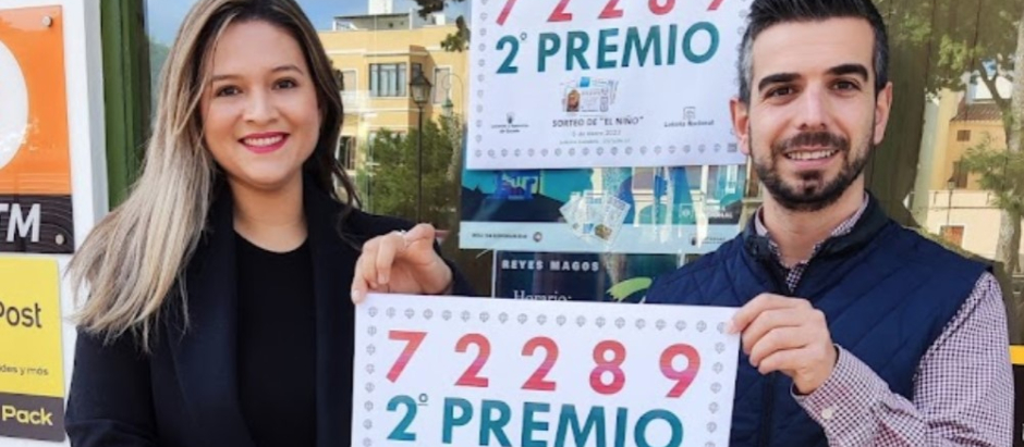 Los vendedores del boleto de la Lotería Primitiva premiado con más de 36 millones de euros en Ciutadella