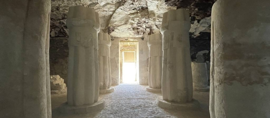 La capilla de la tumba del visir Amenhotep Huy