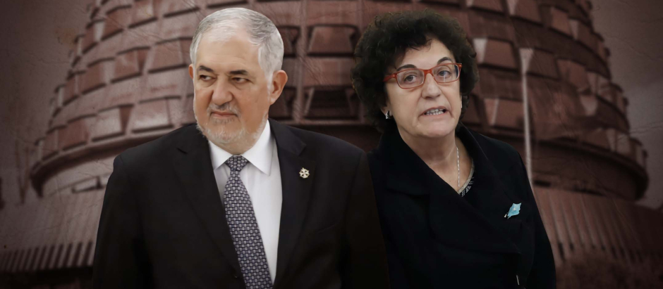 Cándido Conde-Pumpido y María Luisa Balaguer, los dos candidatos a presidir el Constitucional