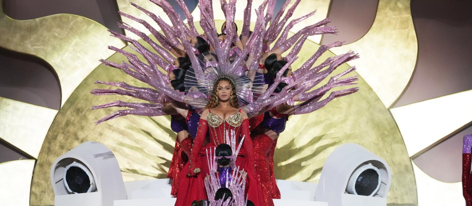 Beyoncé, en la inauguración del hotel Atlantis The Royal en Dubai