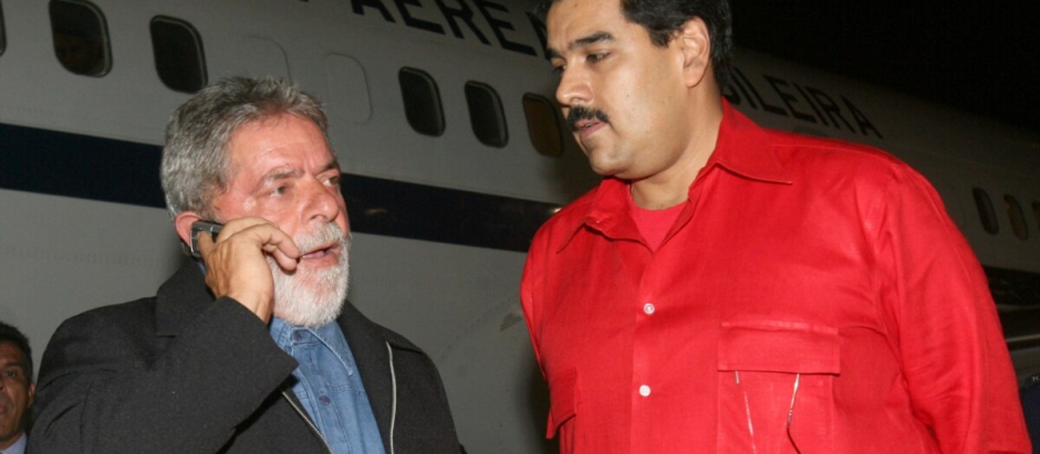 Nicolás maduro y Lula en una imagen de archivo