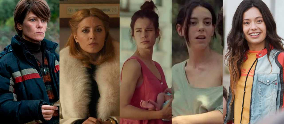 Las cinco actrices nominadas a mejor actriz protagonistas en los premios Goya 2023