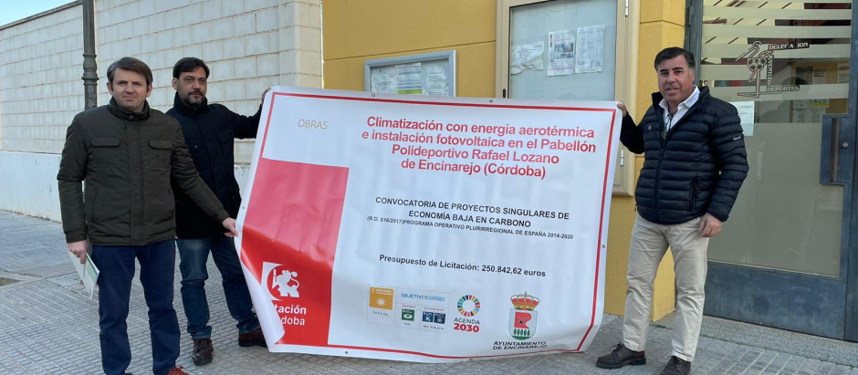 Encinarejo inicia la climatización e instalación fotovoltaica para autoconsumo del polideportivo municipal