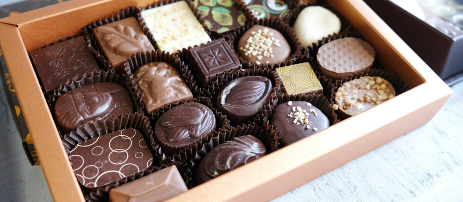 Bombones de chocolate