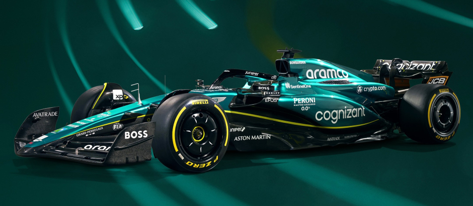 Este es el nuevo coche de Fernando Alonso en Aston Martin