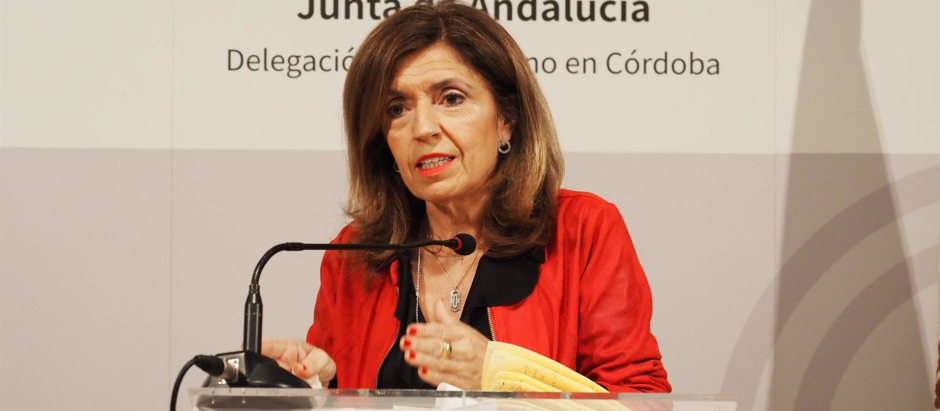 La delegada de Salud y Consumo de la Junta de Andalucía en Córdoba, María Jesús Botella
