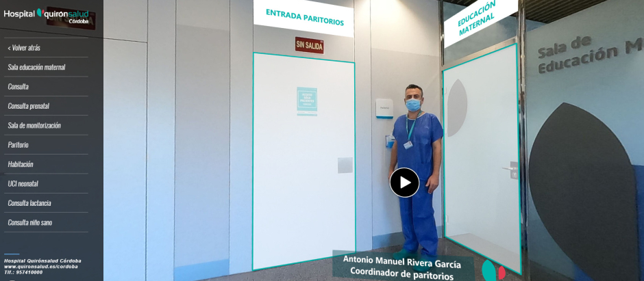 El Hospital Quirónsalud Córdoba pone en marcha un tour virtual