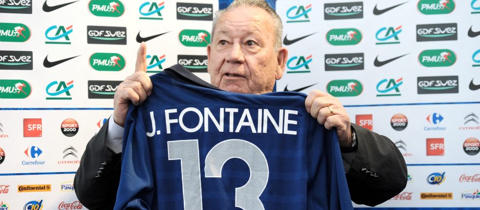 Just Fontaine, en una imagen en 2011