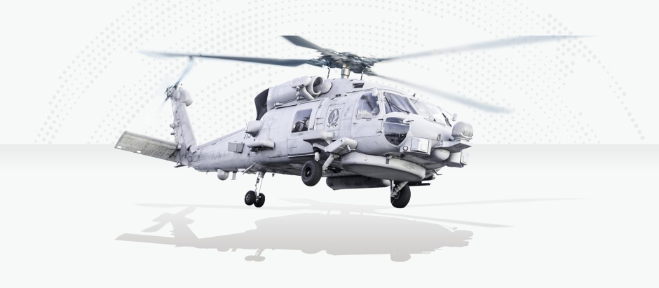 El helicóptero MH-60R SEAHAWK de Lockheed Martin
