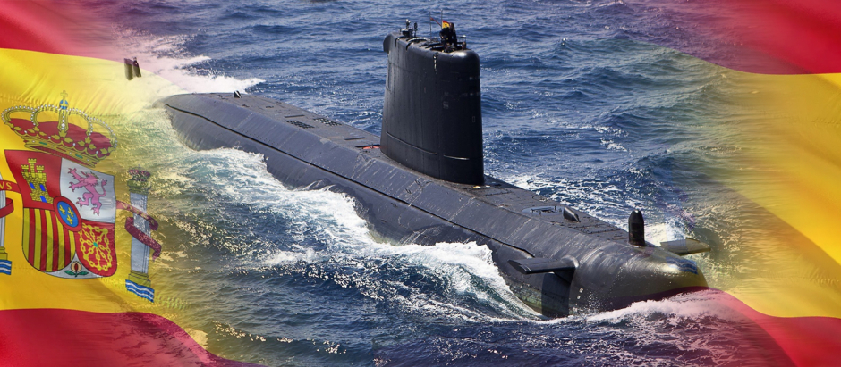 El submarino de la Armada española Mistral S-73