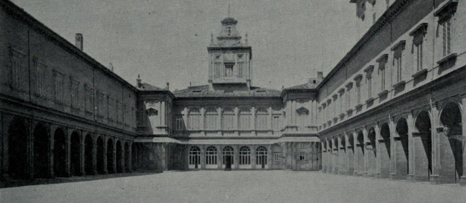 El palacio del Quirinal, donde se encontraba la embajada alemana. Foto de 1871