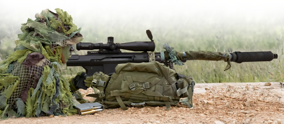 El Barret M-107 es un rifle de precisión utilizado por las Fuerzas Armadas españolas con un largo alcance
