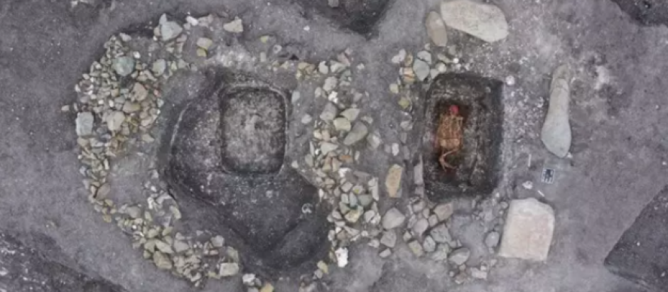 Tumba de un jinete descubierta en Malomirovo (Bulgaria)