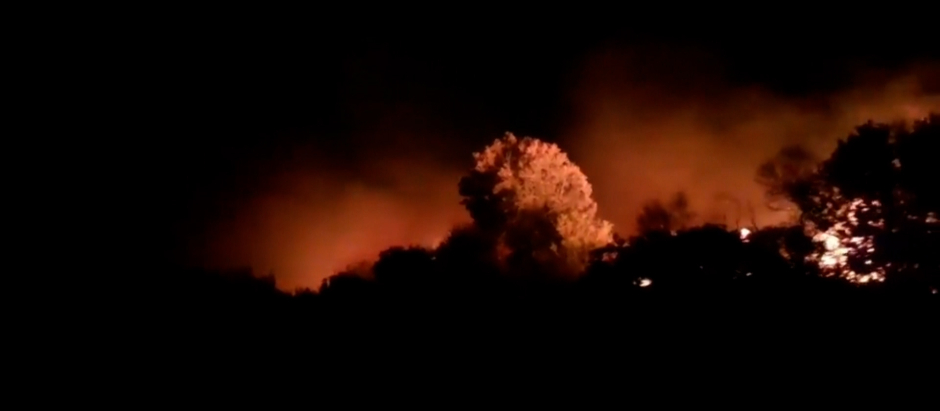 El incendio en Tarragona que ya ha afectado a unas 20 hectáreas