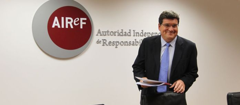 José Luis Escrivá fue el primer presidente de la AIReF