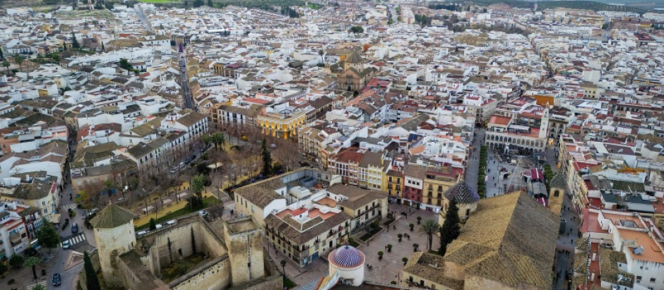 Vista aérea de Lucena