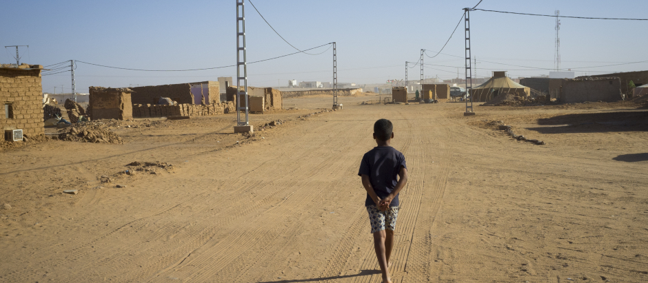 Campamento de refugiados saharauis de Dajla, en Tindouf